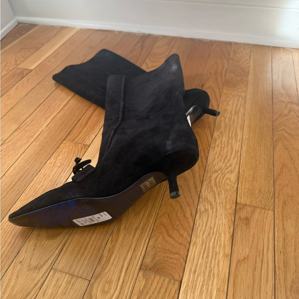 Burberry Black Over the Knee Boots - Picture 2 of 3